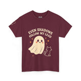 Spooktacular Ghost Tee - Even Shadows Follow My Lead, Halloween Shirt
