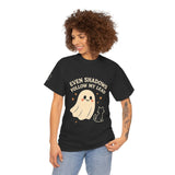 Spooktacular Ghost Tee - Even Shadows Follow My Lead, Halloween Shirt