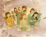 20 Positive Body Image Affirmations for Teen Girls | Printable Self-Esteem Cards | Body Confidence, Teen Mental Health | Set 4 of 6