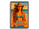 Inspirational Wall Art Beach Print – Coastal Western Digital Download
