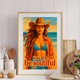 Inspirational Wall Art Beach Print – Coastal Western Digital Download
