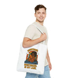 Chic Motivational Tote Bag - Unbothered, Moisturized, In My Lane