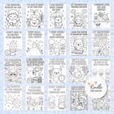 Kawaii Mental Health Coloring Pages – Cute Affirmation Printables for Kids, Teens & Adults