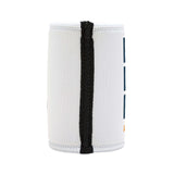Best Dad Ever Stubby Cooler in white, designed to keep drinks cold and perfect for Father's Day gifts.