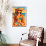 Inspirational Wall Art Beach Print – Coastal Western Digital Download
