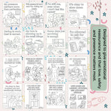 Printable affirmation coloring pages for new parents, featuring encouraging messages for emotional reassurance and self-care.