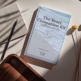 The Reset Companion Kit ebook for mental wellness, designed to support burnout, anxiety, and emotional fatigue.