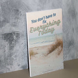 The Reset Companion Kit ebook cover featuring calming beach scene and inspiring text for mental wellness support.