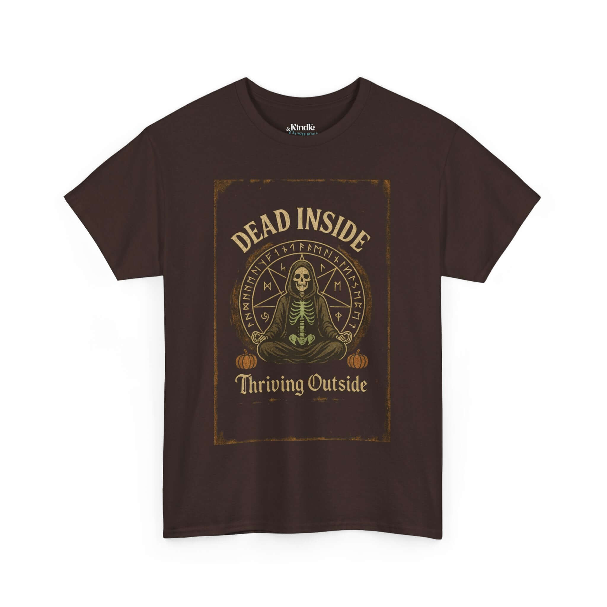 Dead Inside Thriving Outside Unisex Heavy Cotton Tee