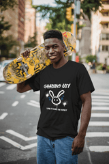 Chasing Joy Like It Owes Me Money T-Shirt – Unisex Street Art