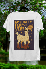 Disco Llama Tee, Whimsical T-Shirt, Funny Cotton Tee, Gifts for Animal Lovers, Party Vibes Shirt, Unisex Fashion Top