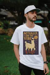 Disco Llama Tee, Whimsical T-Shirt, Funny Cotton Tee, Gifts for Animal Lovers, Party Vibes Shirt, Unisex Fashion Top