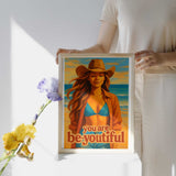 Inspirational Wall Art Beach Print – Coastal Western Digital Download