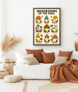 Mushrooms of the Soul - Mental Health Wall Art Print (Digital Download)