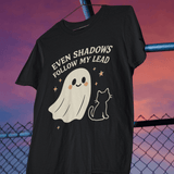 Spooktacular Ghost Tee - Even Shadows Follow My Lead, Halloween Shirt