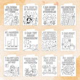 ADHD Affirmation Coloring Pages – 30 Printables for Focus & Emotional Wellness