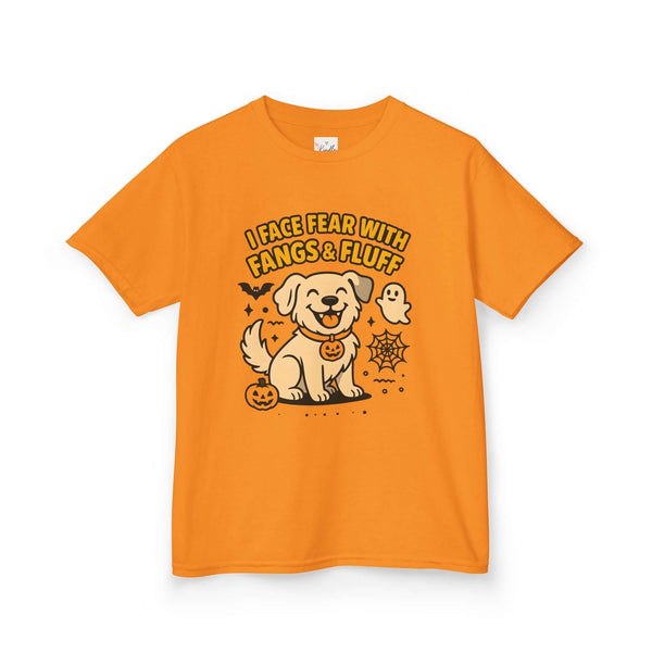 Kids Halloween Tee, Cute Dog Graphic