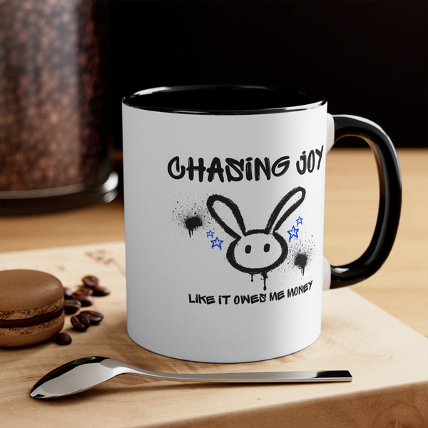 Chasing Joy Coffee Mug - Fun Mug, Gift for Coffee Lovers