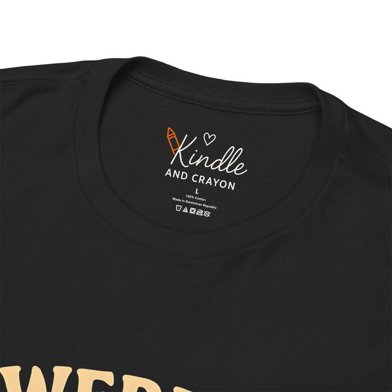 Powered by Snacks & Self-Respect” Unisex Tee – Fuel Your Day with Sass & Snacks