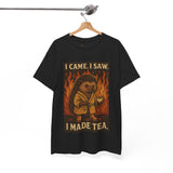 Hedgehog Tea Lover Unisex Tee Shirt