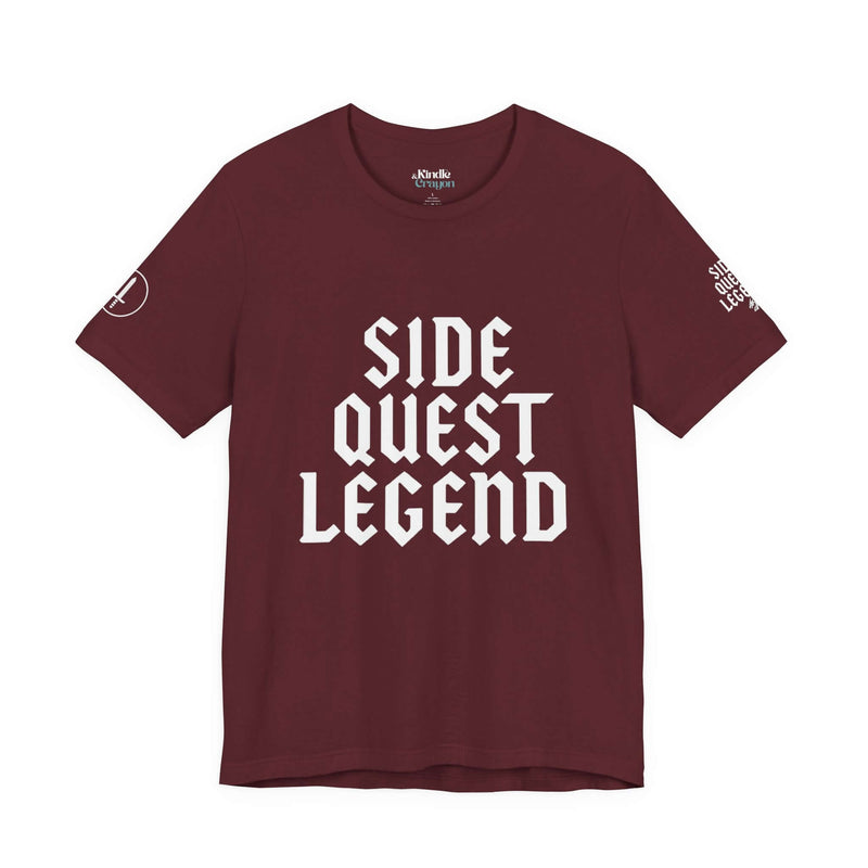 ADHD Legendary Side Quest T-Shirt, Unisex Gamer Tee, Dragon Graphic