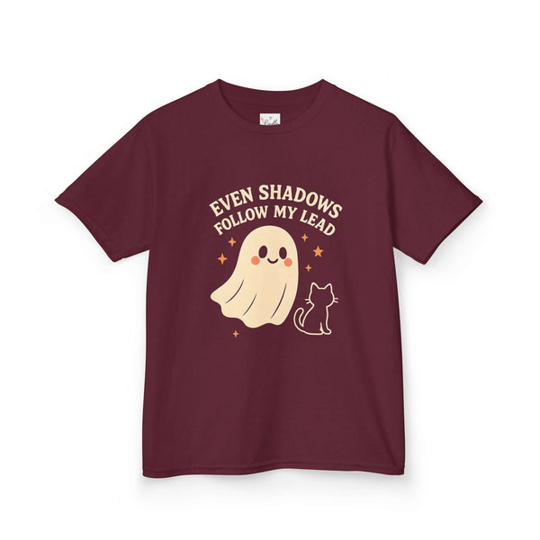 Whimsical Kids Ghost Tee - Halloween Shirt