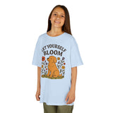Kids Blooming Dog Tee - Inspiring Adventure T-Shirt
