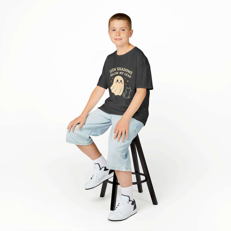 Whimsical Kids Ghost Tee - Halloween Shirt
