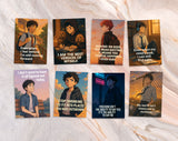 80 Anime Affirmation Cards for Teen Boys | Mental Health, Confidence, Body Image, Puberty, Bullying, Relationships & Academic Stress Set
