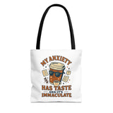 Funny Anxiety Tote Bag, Motivational Bag