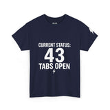 ADHD T-shirt - Fun Unisex Heavy Cotton Tee, Perfect for Gift, Tech Lover Shirt