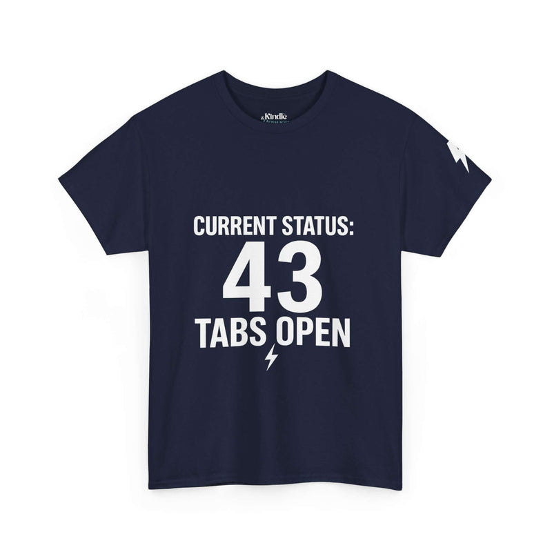 ADHD T-shirt - Fun Unisex Heavy Cotton Tee, Perfect for Gift, Tech Lover Shirt