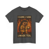 Hedgehog Tea Lover Unisex Tee Shirt
