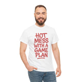 Unisex Graphic Tee – Hot Mess With a Game Plan