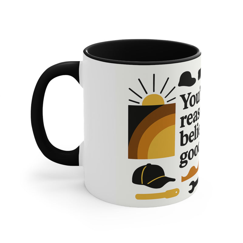 Colorful Accent Fathers Day Mug - Motivational Coffee Cup