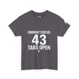 ADHD T-shirt - Fun Unisex Heavy Cotton Tee, Perfect for Gift, Tech Lover Shirt