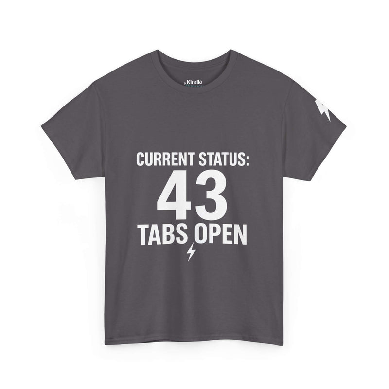 ADHD T-shirt - Fun Unisex Heavy Cotton Tee, Perfect for Gift, Tech Lover Shirt
