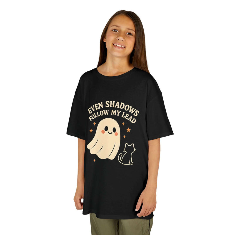 Whimsical Kids Ghost Tee - Halloween Shirt