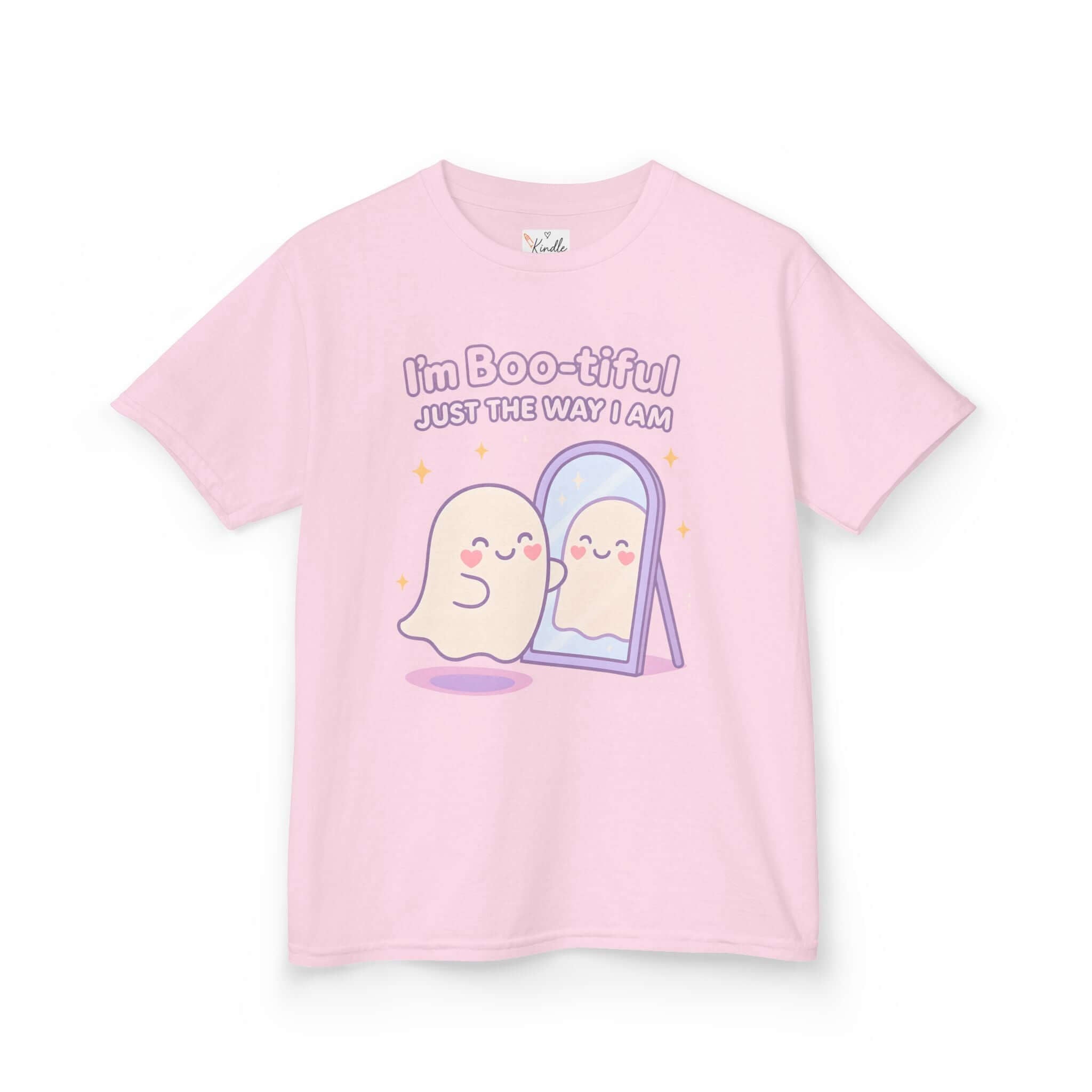 Cute Unisex Halloween Kids Tee, Fun Ghost Shirt, I'm Boo-tiful