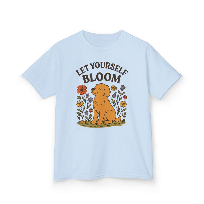 Kids Blooming Dog Tee - Inspiring Adventure T-Shirt