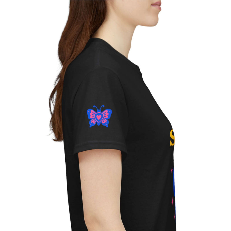 Butterfly Spirit Tee - Soft Heart, Strong Spirit Unisex Cotton Shirt, Inspirational Gift, Casualwear