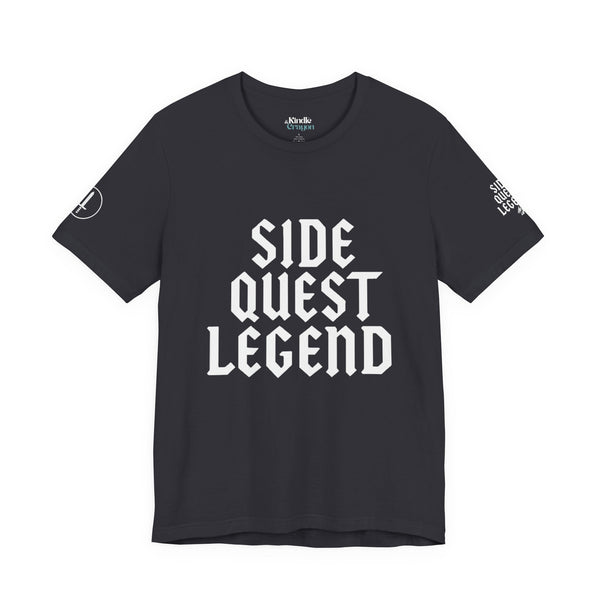ADHD Legendary Side Quest T-Shirt, Unisex Gamer Tee, Dragon Graphic