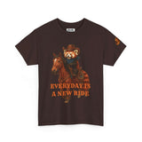Cowboy Hat Red Panda Unisex Tee, Everyday is a New Ride Shirt, I Choose Joy T-Shirt