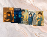 80 Anime Affirmation Cards for Teen Boys | Mental Health, Confidence, Body Image, Puberty, Bullying, Relationships & Academic Stress Set