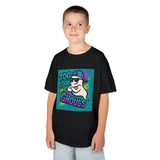 Kids Halloween Tee - Ghost Shirt, Too Cool for Ghouls