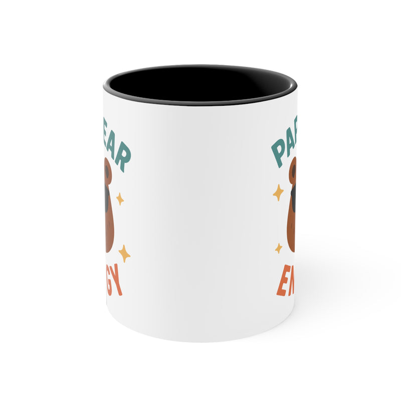 Papa Bear Energy Coffee Mug - Gift for Dads, Fathers Day Mug