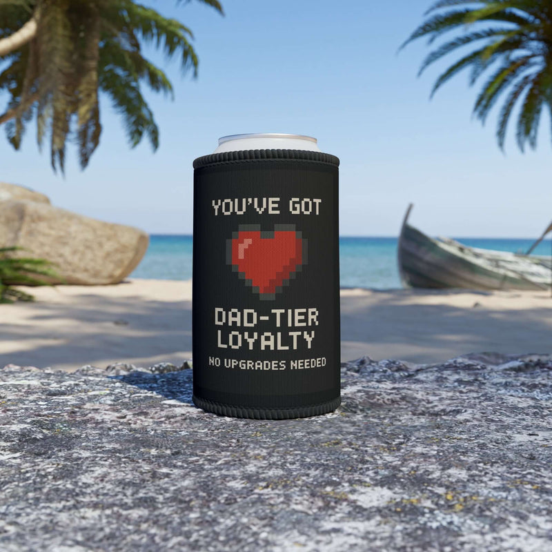 Dad-Tier Loyalty Stubby Cooler - Gaming Gift, Father's Day Gift