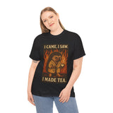 Hedgehog Tea Lover Unisex Tee Shirt