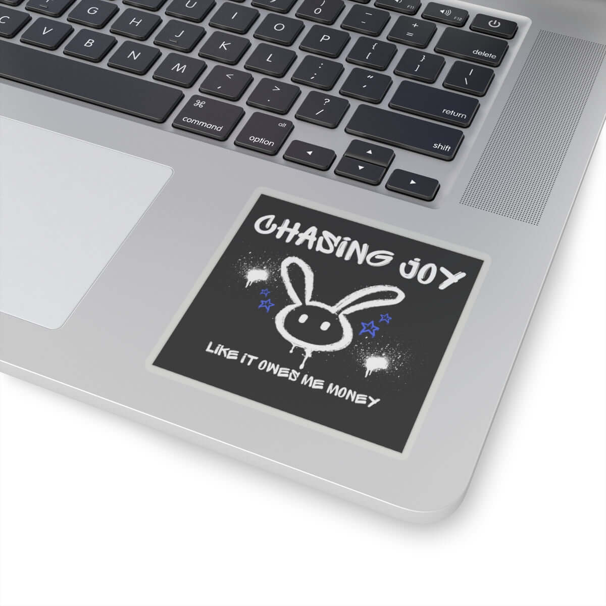 Chasing Joy Kiss-Cut Stickers - Fun Decor for Laptops