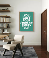 Mental Health Inspirational Wall Art – Positive Self-Care Affirmation Digital Wall Art